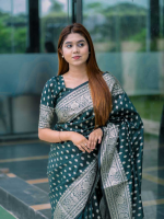 🌸 **প্রিমিয়াম কাঞ্চি কাতান শাড়ি** 🌸 - Image 2