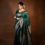 ✨ ইন্ডিয়ান অরিজিনাল প্রিমিয়াম সফট সিল্ক কাঞ্জি কাতান শাড়ি 🌺 - Image 4