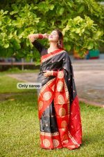 ✨সফট সিল্ক কাতান শাড়ি 🌸